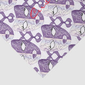 Mardi Gras Mask Thunder_Cove Tissuepapier (Detail)