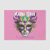 Mardi Gras Mask Thunder_Cove Tissuepapier (Voorkant)