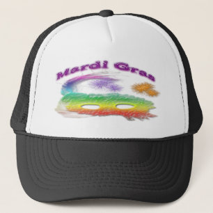 Mardi Gras Mask Trucker Pet