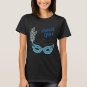MARDI GRAS MASK TSHIRT (Voorkant)