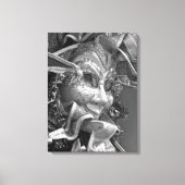 Mardi Gras masker Canvas Afdruk (Voorkant)