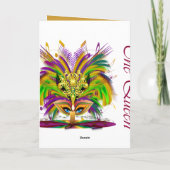 Mardi-Gras-masker-de-koningin-v-4 Kaart (Achterkant)