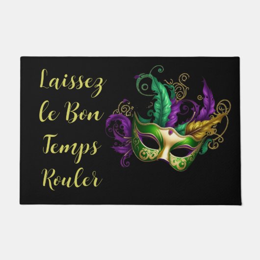 Mardi Gras-masker  Deurmat (Voorkant)