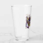 Mardi Gras Masker Glas (Rechts)