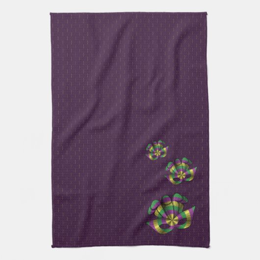 Mardi Gras Masker Handdoek (Verticaal)