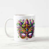Mardi Gras Masker Koffiemok (Links)
