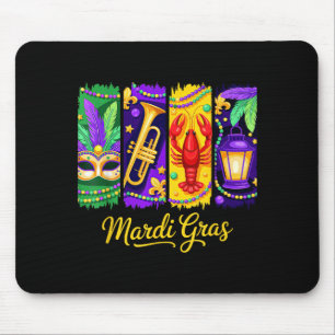 Mardi Gras-masker kralen New Orleans carnaval  Muismat