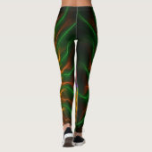 Mardi Gras masker Leggings (Achterkant)