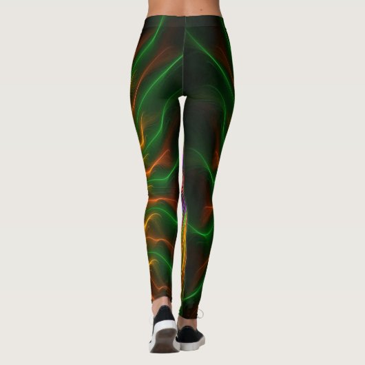 Mardi Gras masker Leggings (Achterkant)