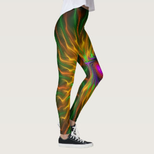 Mardi Gras masker Leggings