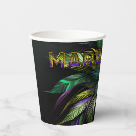 Mardi Gras-masker Papieren Bekers