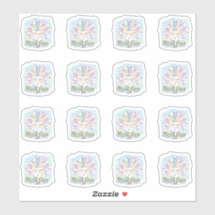 Mardi Gras masker! Sticker