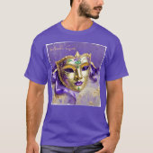 Mardi Gras Masker T-shirt (Voorkant)