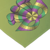 Mardi Gras Masker Tafelloper (Hoek)