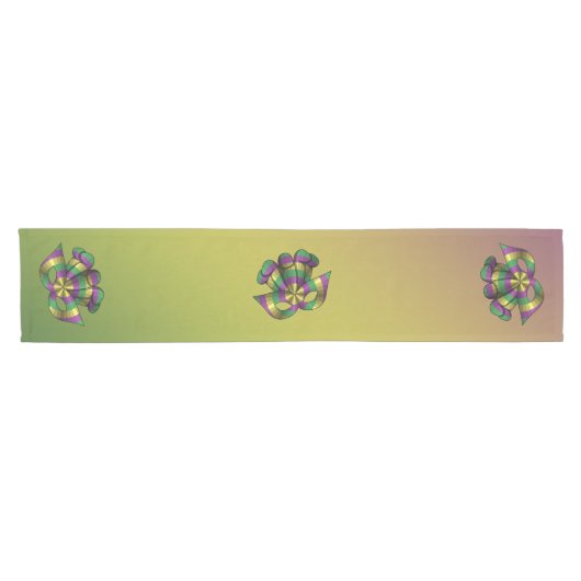 Mardi Gras Masker Tafelloper (Horizontaal)