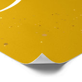 Mardi Gras Maskerade Masker | Gouden Poster (Hoek)