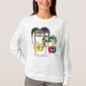 Mardi Gras Maskers 1 T-Shirt (Voorkant)