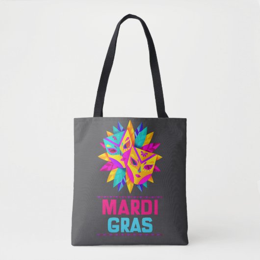 Mardi Gras-maskers Boodschappentas Tote Bag (Voorkant)