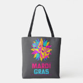 Mardi Gras-maskers Boodschappentas Tote Bag (Achterkant)