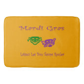 Mardi Gras Maskers Rouler Badmat (Voorkant)