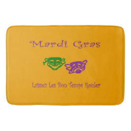 Mardi Gras Maskers Rouler Badmat