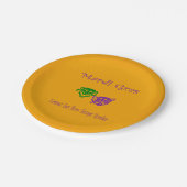 Mardi Gras Maskers Rouler Papieren Bordje (Gekanteld)