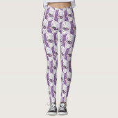 mardi gras maskers Thunder_Cove Leggings (Voorkant)