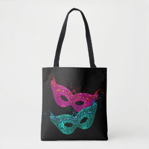 Mardi Gras Maskers Tote Bag