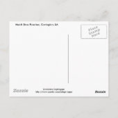 Mardi Gras Masking Roaches Briefkaart (Achterkant)