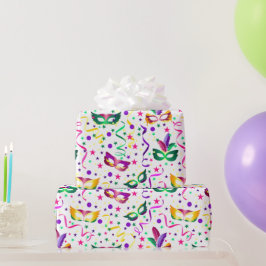 Mardi Gras Masks Cadeaupapier