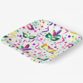 Mardi Gras Masks Papieren Bordje (Gebogen)