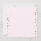 Mardi Gras Masque Diamonds Champagne Sweet 16 Kaart (Achterkant)