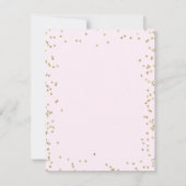 Mardi Gras Masque Diamonds Champagne Sweet 16   Kaart (Achterkant)