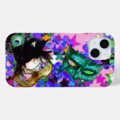 MARDI GRAS MASQUERADE BALL MASK confetti Case-Mate iPhone Case (Achterkant (horizontaal))