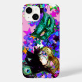 MARDI GRAS MASQUERADE BALL MASK confetti Case-Mate iPhone Case (Achterkant)