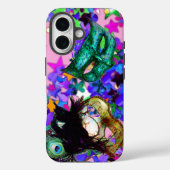 MARDI GRAS MASQUERADE BALL MASK confetti Case-Mate iPhone Case (Achterkant)