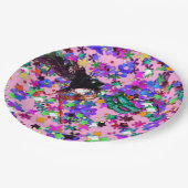MARDI GRAS MASQUERADE BALL MASK confetti Papieren Bordje (Gekanteld)