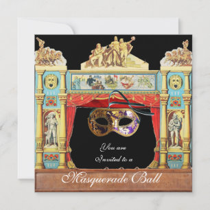 MARDI GRAS MASQUERADE BALL MASKS THEATER STATION KAART