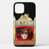 MARDI GRAS MASQUERADE BALL THEATER Monogram Case-Mate iPhone Case (Achterkant)