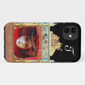 MARDI GRAS MASQUERADE BALL THEATER Monogram Case-Mate iPhone Case (Achterkant (horizontaal))