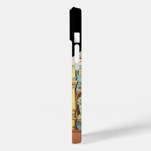 MARDI GRAS MASQUERADE BALL THEATER Monogram Case-Mate iPhone Case (Achterkant / Links)