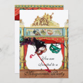 MARDI GRAS MASQUERADE BALL THEATER Silver Kaart (Voorkant / Achterkant)