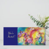 Mardi Gras Masquerade Ball tijdens de CARNIVAL Kaart (Staand voorkant)