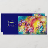 Mardi Gras Masquerade Ball tijdens de CARNIVAL Kaart (Voorkant / Achterkant)