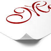 MARDI GRAS MASQUERADE BALL, wit Poster (Hoek)