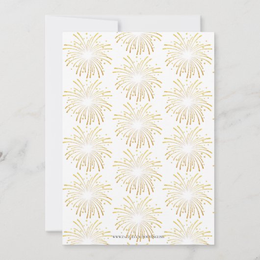 Mardi Gras Masquerade Birthday Party Uitnodiging (Achterkant)