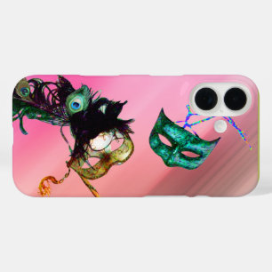 MARDI GRAS MASQUERADE iPhone 16 HOESJE
