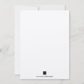 Mardi Gras masquerade confetti prom danbal Kaart (Achterkant)