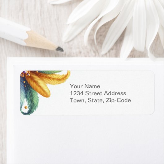 Mardi Gras Masquerade Etiket (Insitu)