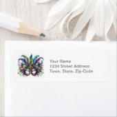 Mardi Gras Masquerade Etiket (Insitu)